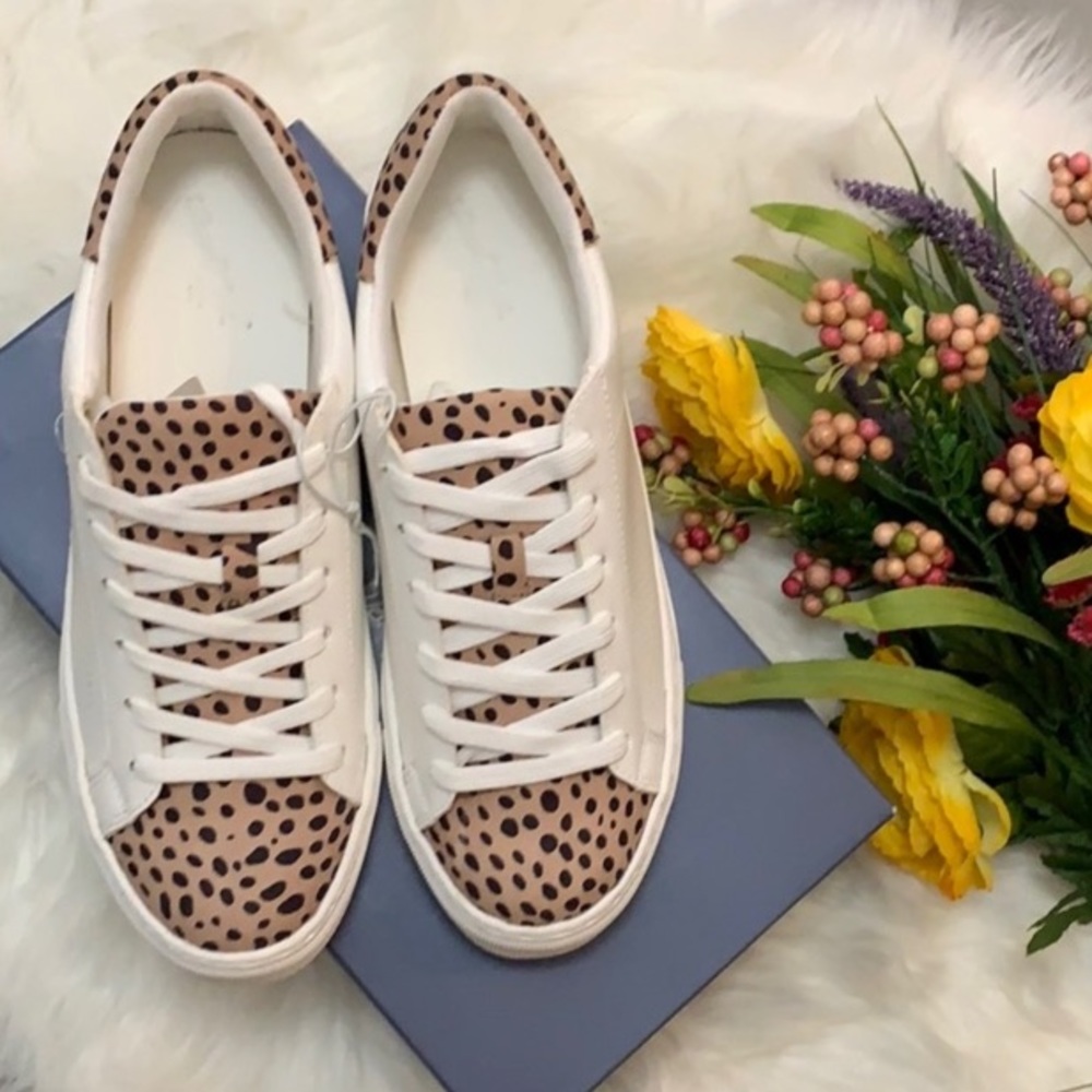 🛍$19 Deal Of Day! Leopard Cadey Tennis Sneakers - Picture 7 of 10